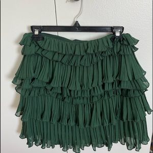 Lovers and friends green skirt